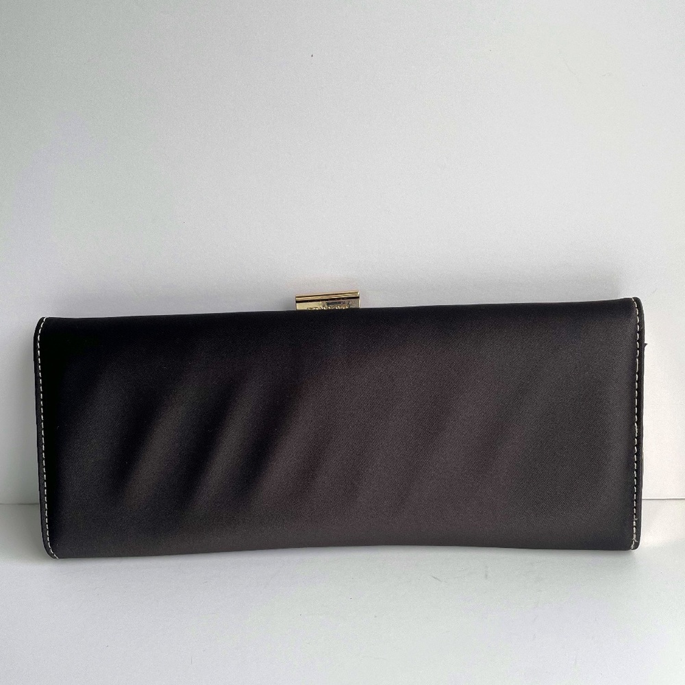 Frances Valentine Eleni Black Clutch